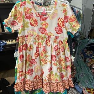 Matilda Jane dress with roses older line - vintage - size 6